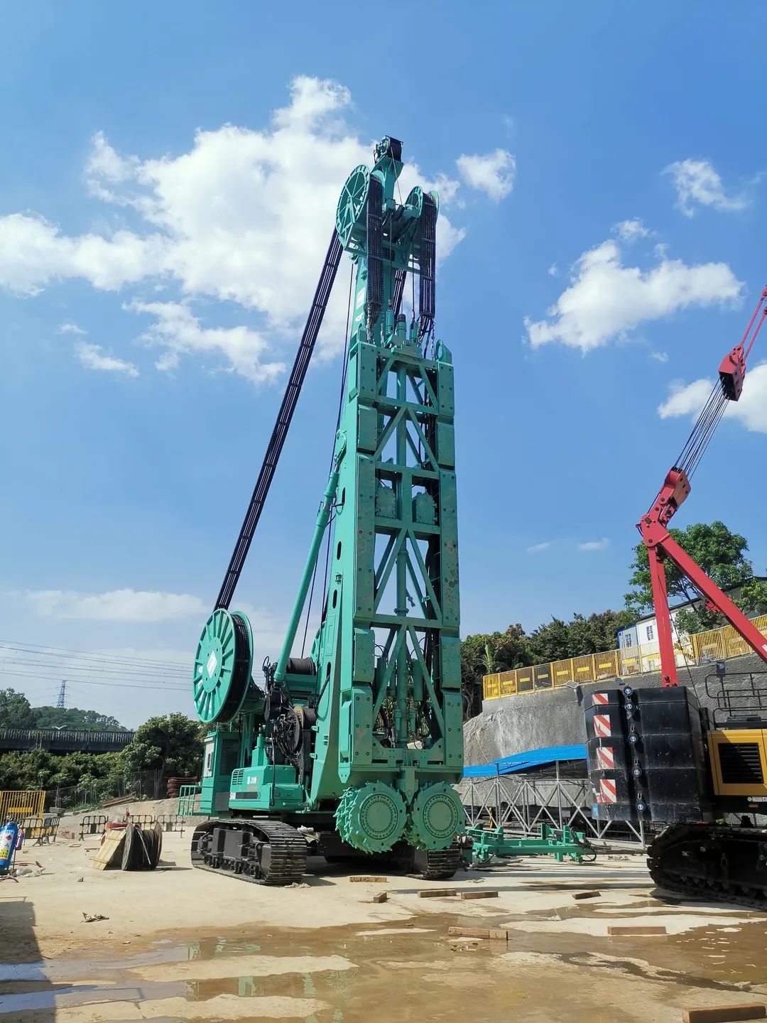  氣舉顯神威，金泰雙輪銑在大灣區(qū)再克百兆帕硬巖